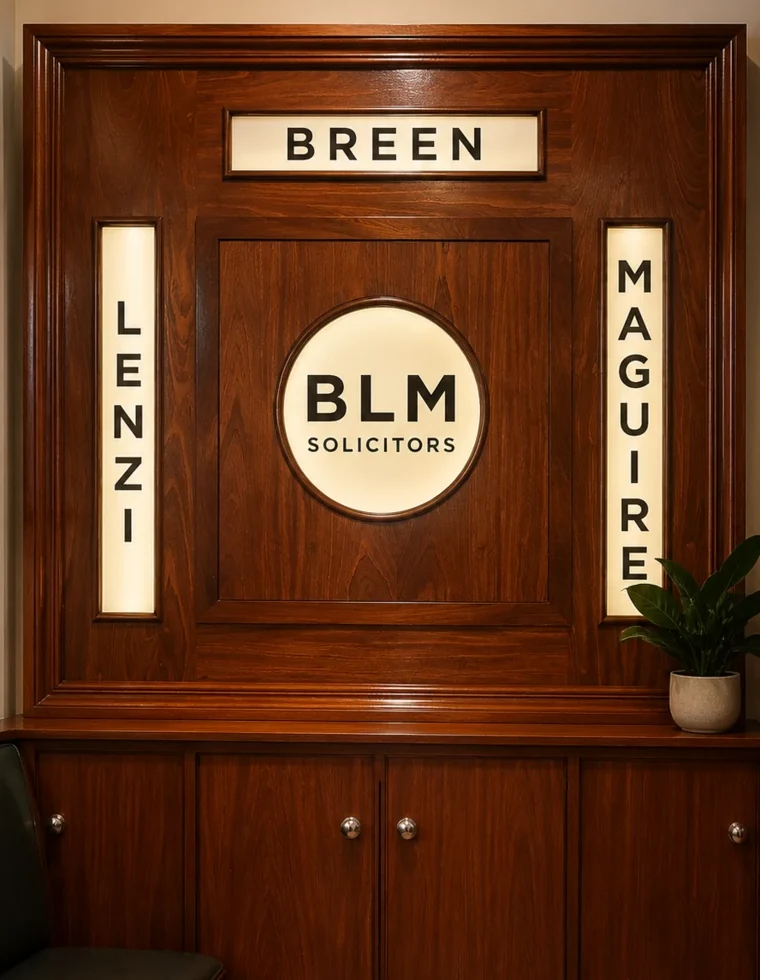 Breen Lenzi Maguire Solicitors office interior in Belfast