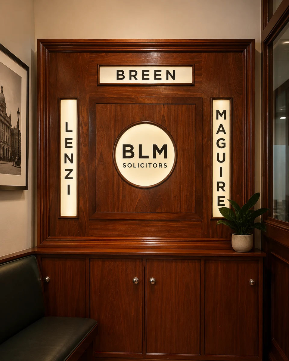 Breen Lenzi Maguire Solicitors office interior